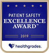 Healthgrades Patient Safety Excellence Award 2019